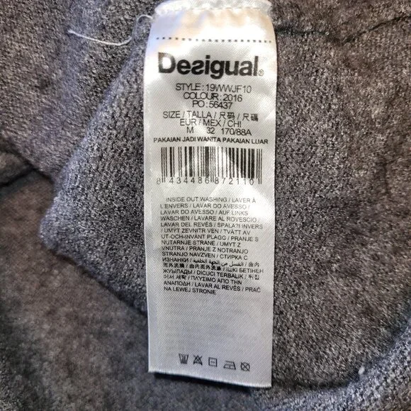 Desigual Boston Girl Abstract Sequin 3D Sweater - Picture 7 of 8